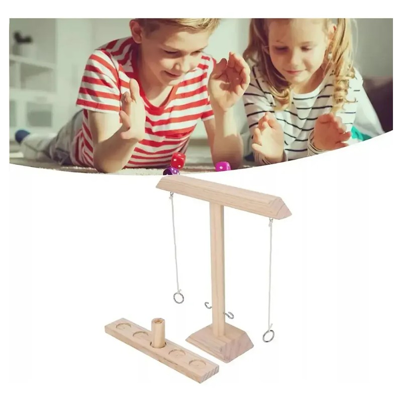 / Hooks, Juego De Mesa, Anillo De Madera, Gancho For