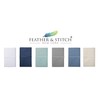 Feather & Stitch 500 Thread Count 100% Cotton Stripe Sheets