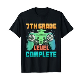Controller 7th Grade Level Complete Last Day Of School Boys T-Shirt