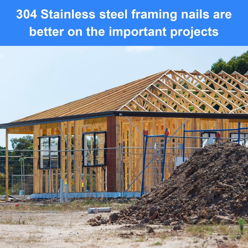 SimCos Framing Nails 304 Stainless Steel 21° Full Round Head