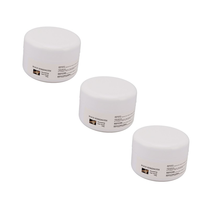 3PCS 100g Scalp Cleansing Scrub Strengthening Densifying Hair Volumizing Refreshing