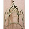Rustic Hanging PLANTER Basket Antique Victorian Style Garden Plant Hanger