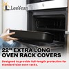 LeeYean Extra Long Oven Rack Shields 22 Inch, 2 Pack