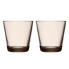 【正規輸入品】 iittala(イッタラ) カルティオ タンブラー ペアセット (2個入り) リネン 1051119