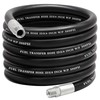 Jeemiter 3/4" Fuel Transfer Hose,Farm Fuel Hose Fittings for Gasoline,