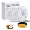12Pcs Cat Water Fountain Filters Triple Filtration Water Purification Round