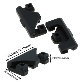 Air Fryer Rubber Bumper DGZZI 8PCS Upgraded Rubber Feet for Instants Air Fryer, Rubber Tabs, Silicone Tabs, Rubber Tips, Silicone Pieces for Instants Vortex Air Fryer Tray