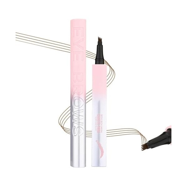 Eyebrow Pen Waterproof - Gathering Commuting Women Brow Definer |