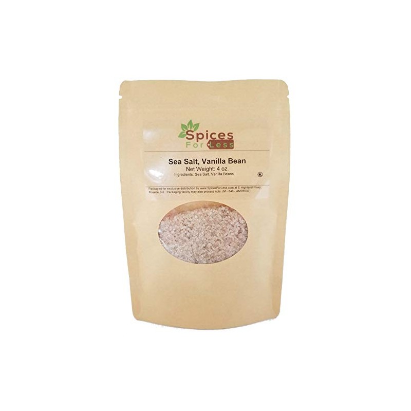 SFL Sea Salt, Vanilla Bean (4 oz) - Kosher Certified
