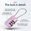 BV Combination lock for stress-free travel with luggage. TSA lock