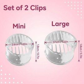 2 PCS Pony Popper, Ponytail Clip Hair Volume Clips, Claw Clip Ponytail for Women, Hair Clips for Styling