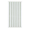 Bianca Reversible Stripe 50x85cm Cotton Jacquard Hand Towel Sage Green