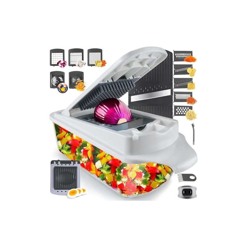 RüK - Cortador de verduras para cebolla, cortador de alimentos