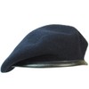 Wool British Military Beret, Navy Blue, 55 cm