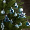 Brubaker 77-piece set Christmas tree decorations with baubles, stars, boots,