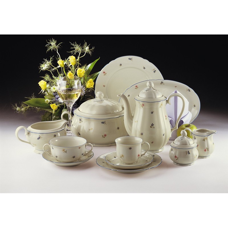 gravy boat marie luise streublume 30308 by Seltmann Weiden