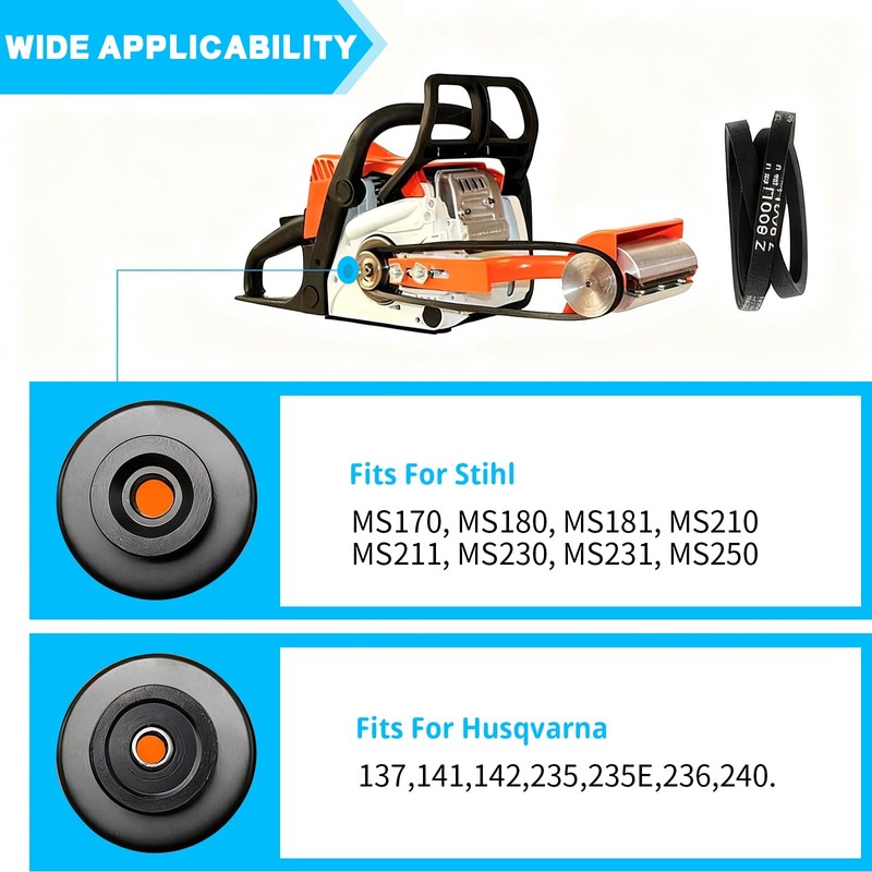 Jerliflyer Log Peeler, Log Debarker Designed for Husqvarna and STIHL,