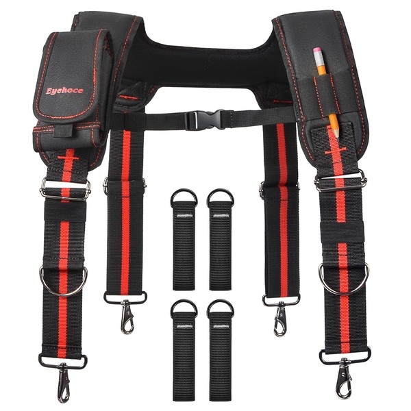 Eyehoce tool belt suspenders for men,Construction Bag Suspenders for Carpenter