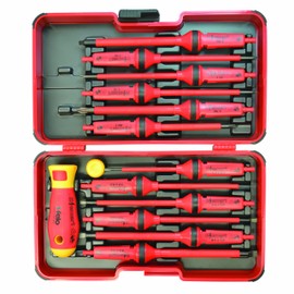 Felo 07157 53439 E-Smart Box w/12 Interchangeable Blades & Handle