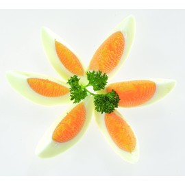 Westmark Eierstückler, Retro-Design, Schneid-Zange, Aluminium/Rostfreier Edelstahl, Länge: 18,1 cm, Columbus, Grau, 1060RT60