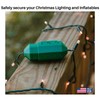 CordSafe Outdoor Extension Cord Protector – Weather-Resistant Snap-Lock Cover for