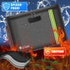 ZJTAPE Fireproof and Waterproof Bag with Lock - Document Bag