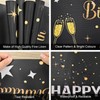 70th Table Decoration Birthday Black Gold Decoration 70th Birthday Women