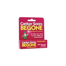 Cold Sores Begone Cold sores Be Gone Canker sores Begone, 0.15 Ounce