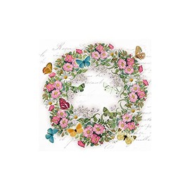 Ambiente Napkin Spring Wreath 5 or 20 Pieces Pack of 20
