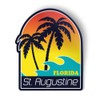 Squiddy St. Augustine Florida - Vinyl Sticker Decal for Phone,