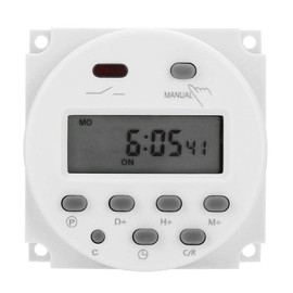 FTVOGUE Digital Time Switch Relay CN101A DC 12V Mini LCD Digital Microcomputer Control Power Timer Switch ,Relay