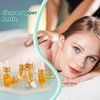 Comrzor 100 Pack 3ml Clear Glass Dropper Bottles with 4