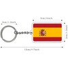 Juego de 2 llaveros con bandera de España (España), España,
