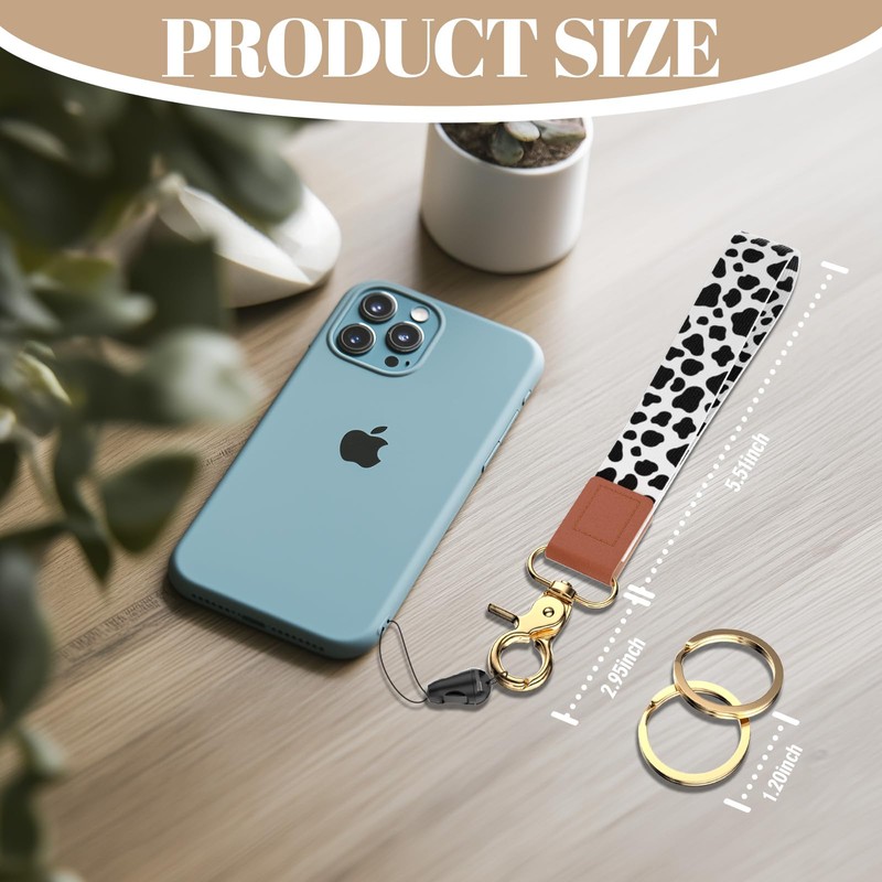 Handlein Wristlet Keychain for Women and Men，Key Chain Holder，Wrist Lanyard