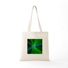 CafePress Green Fluorescent Protein Tote Bag Reusable Natural Beige Canvas