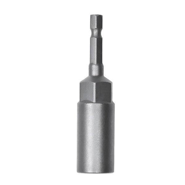 13mm Nut Driver Bit, 80mm Length, 1/4" Hex Shank, Impact