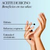 Aceite De Ricino Puro 500 Ml Pestañas-uñas-corporal