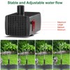 Jutai 24-Hours Working Bird Bath Fountains Electric, Adjustable Quiet Water