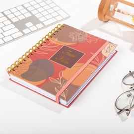 Journaling Notebook, 4 in 1 Line spiral Journal Notebook (Manifesting pages, Journaling Pages Bible study Notes, Dream Recorder) A5 (5.83 X 8.27) 268 Pages HardCover