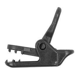 ZONADAH 10Pcs Tent Clip Awning Clip Clamp Tarp Set Black Plastic Clamp Tent Clip Tool Windproof Rope Fixed Clip for Outdoor Camping Awning Canopy Tarpaulin