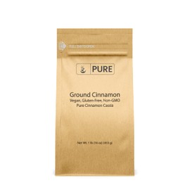 Pure Original Ingredients Ground Cinnamon (1 lb) Pure Cinnamon Cassia, Baking & More, Strong & Flavorful