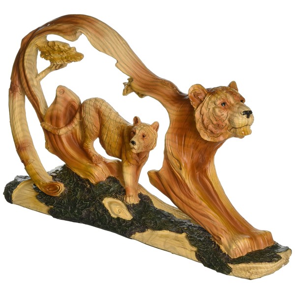 StealStreet SS-UG-MMD-184 8" Tiger in The Wild Woodlike Bust Scene