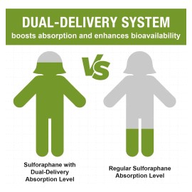 Sulforafano Liposomal Apoyo Hepatico 800 Mg 60 Capsulas Sabor Sin Sabor