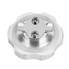 2x10in Stainless Steel Radiator Overflow Tank Recovery Bottle With Mounting