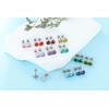 ZOCOYUU Titanium Screw Back Surgical Stainless Steel Stud Earrings for