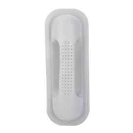 Boat Handrail PVC Durable Marine Rail Grab Handle for Inflatable Rubber Dinghy Raft Kayak Fishing Boat White Color