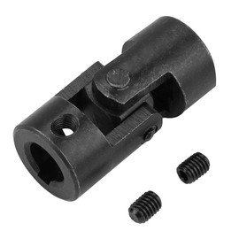 Oumefar Universal Joint 12mm ID U-Joint Shaft Coupling with Crossable Rotating Motor Connector Cross