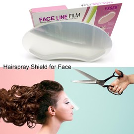 BIDEX 50PCS Clear Face Shield, Eye Shield After Cataract Surgery, Shower Visor for Adults, Protecting Eyes During Microblading, for Showering, Hairspray