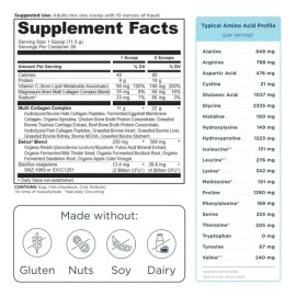 Ancient Nutrition Polvo De Colágeno Sin Sabor 14.6 Oz                                                                                                 
