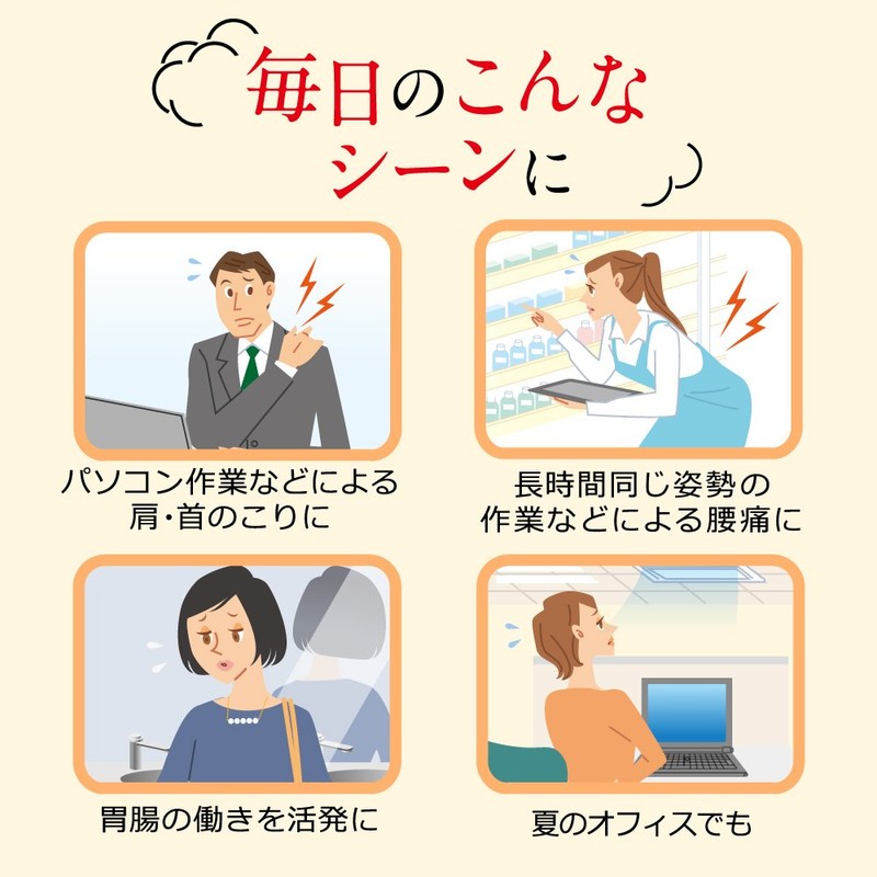 MegRhythm Vapor Heating Sheets, Apply Directly to Skin